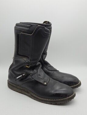 SIDI x Aerostich Combat Touring Moto Boots Size 50 14.5 15